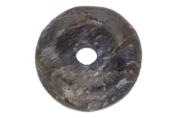 Tansanit Donut Anhänger 27x10mm