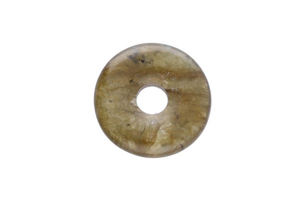 15mm Donut aus Labradorit VPE 3 Stück