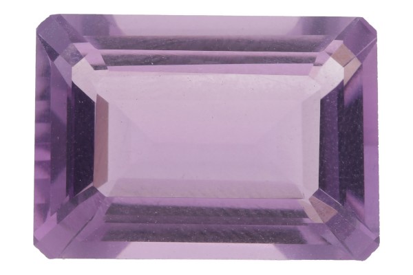 Rechteck facettiert 13x18mm, Amethyst 13,5ct