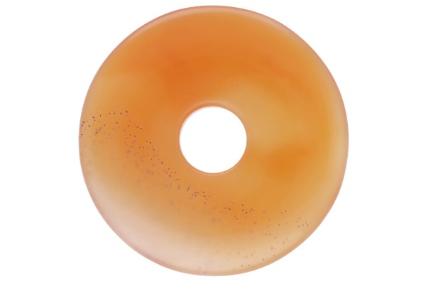 40mm Donut Anhänger aus Karneol