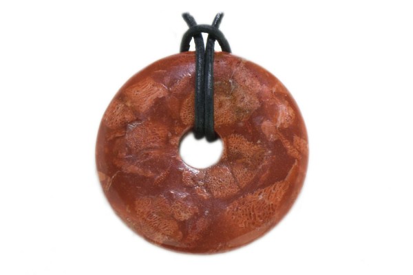 40mm Donut aus Schaumkoralle