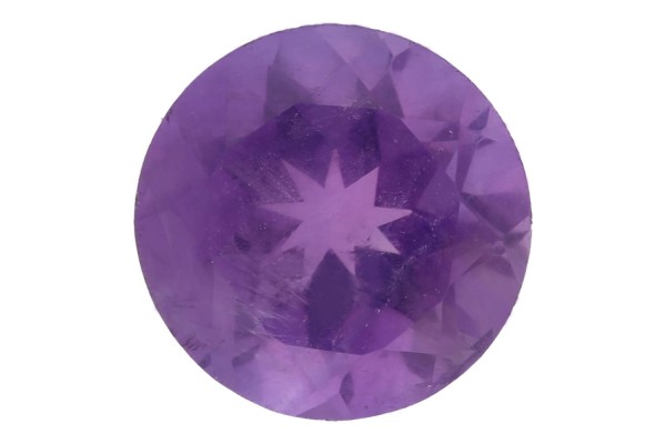 Rund facettiert 8mm, Amethyst