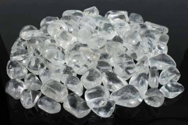 Trommelsteine, VPE 1kg, Bergkristall