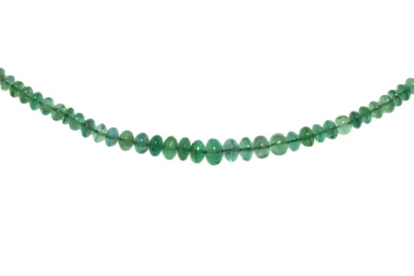 Buttonstrang 1,5-5mm/46cm, Smaragd Brasilien