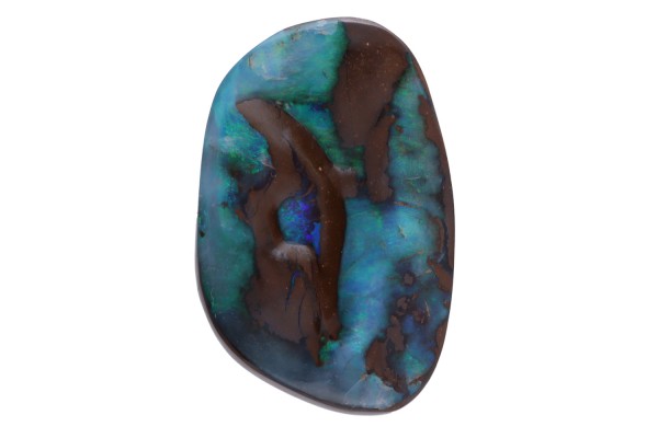 Opal Anhänger 21x33x10mm mit 2,5mm Bohrung