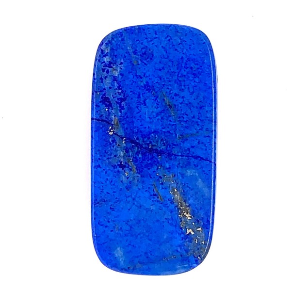 Lapis Anhänger Rechteck abgerundet 18x35mm mit 2mm-Bohrung, Lapis aus Afghanistan