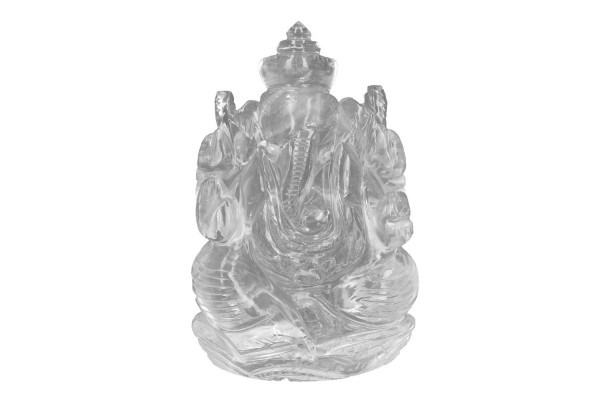 Ganesha 55x85x51mm aus Bergkristall
