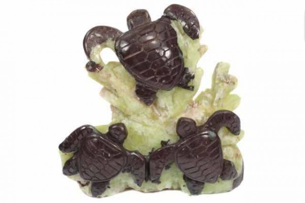 Wasserschildkröten, Prehnit