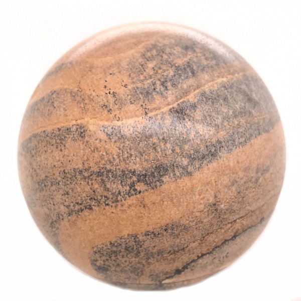 Kugel 75mm aus Landschafts-Jaspis