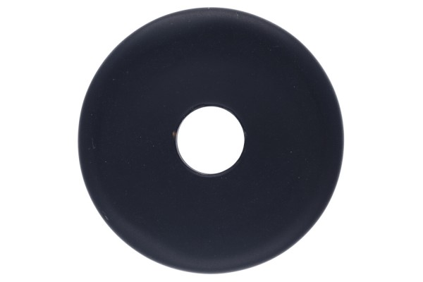 40mm Donut Anhänger aus mattem Onyx