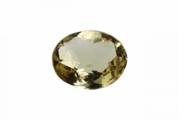 Oval facettiert 4,8x5,2mm, Goldberyll