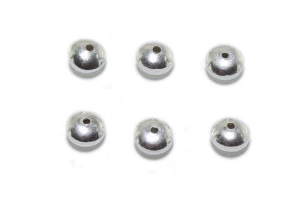 Button 8x5,3mm, AG 925 poliert