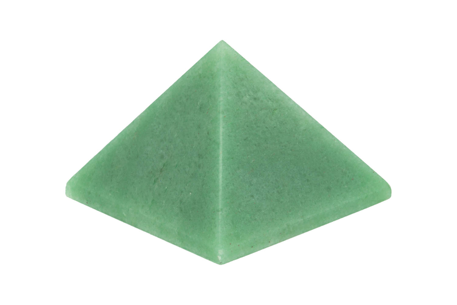 Pyramide 50x50mm aus grünem Aventurin 