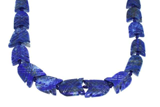 Lapislazuli Perlen 4x13 Mm – Rechteckig, Spaltrohr, Für Schmuckherstellung, Ca. 30 Stück