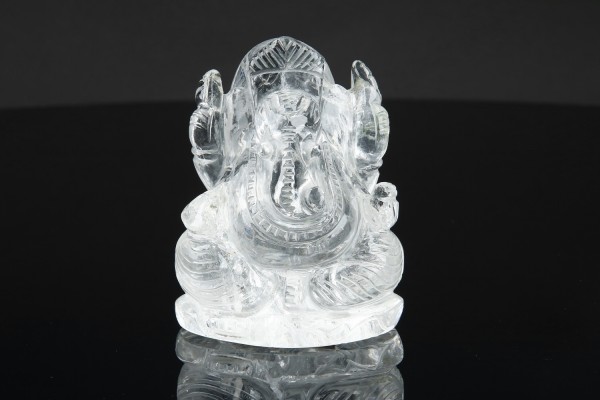 Bergkristall Ganesha ca.70x80x60mm