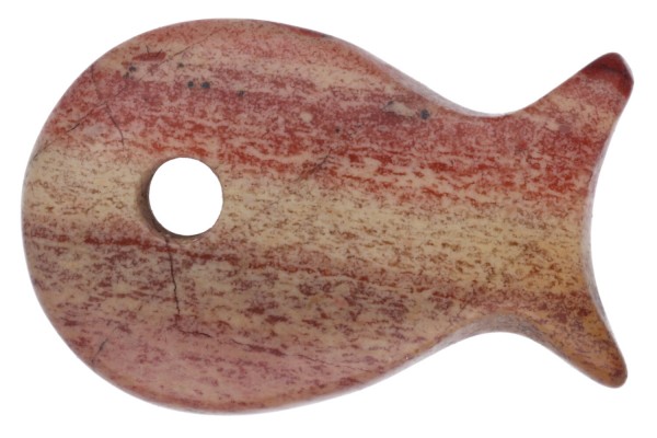 Fisch Anhänger 15x10mm aus Mookait