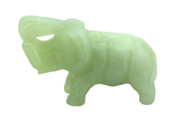 Elefant ca.55x32x23 aus China Jade