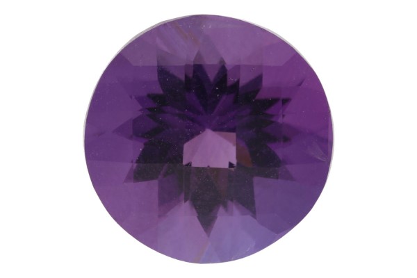 Rund facettiert 13,7mm, Amethyst