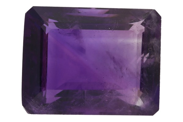 Rechteck facettiert 12,5x16mm, Amethyst 13,42ct