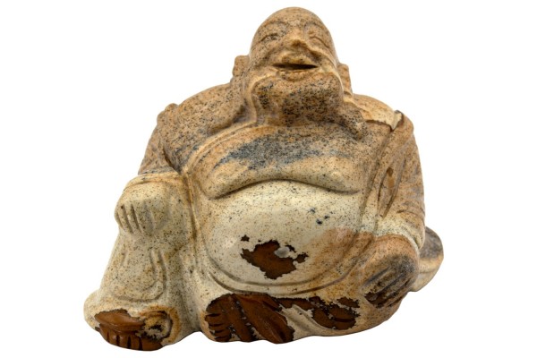 Buddha ca.60x50x45mm aus Landschafts-Jaspis