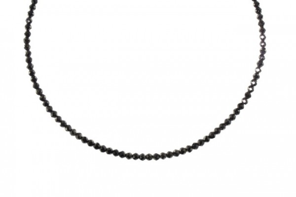 6mm round beads black tourmaline