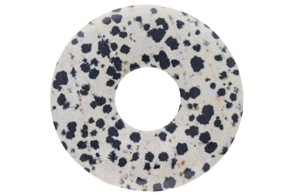 55mm Donut aus Dalmatiner-Stein Aplit