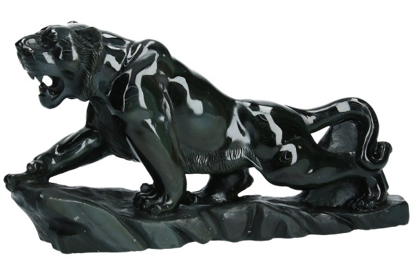 Tiger 72x290x146mm, Regenbogen-Obsidian
