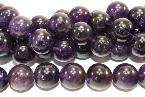 Kugelstrang 18mm/40cm, Amethyst