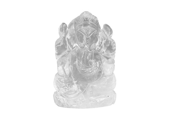 Ganesha 46x70x34mm aus Bergkristall