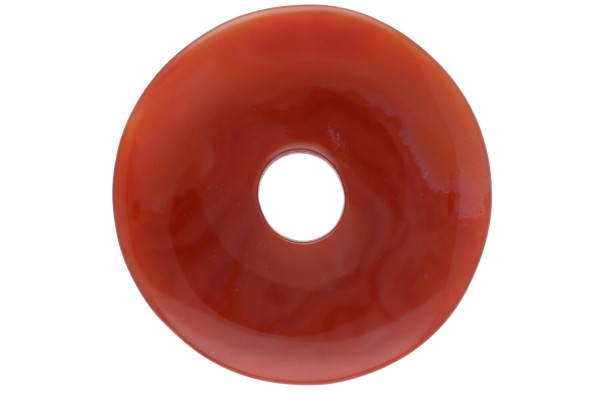 50mm Donut Anhänger aus Karneol