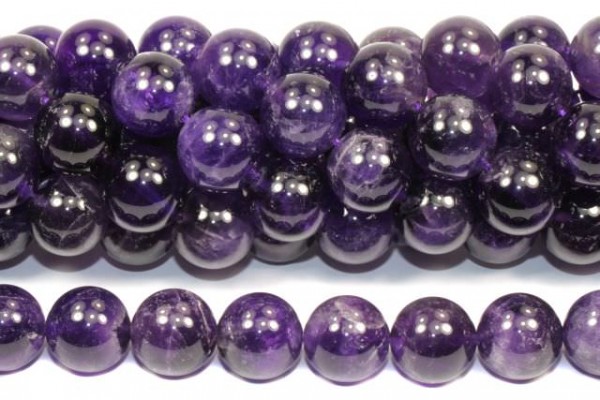 Kugelstrang 16mm/40cm, Amethyst A-