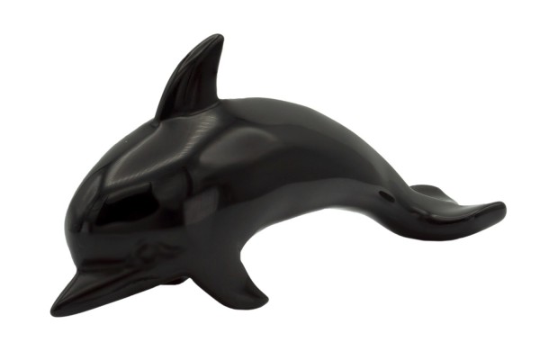 Delphin 100x52x28mm aus Onyx
