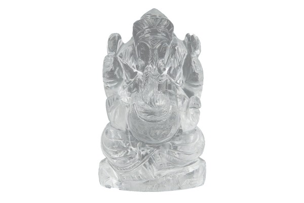 Ganesha 50x82x45mm aus Bergkristall