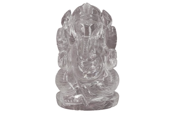 Ganesha 49x82x37mm aus Bergkristall