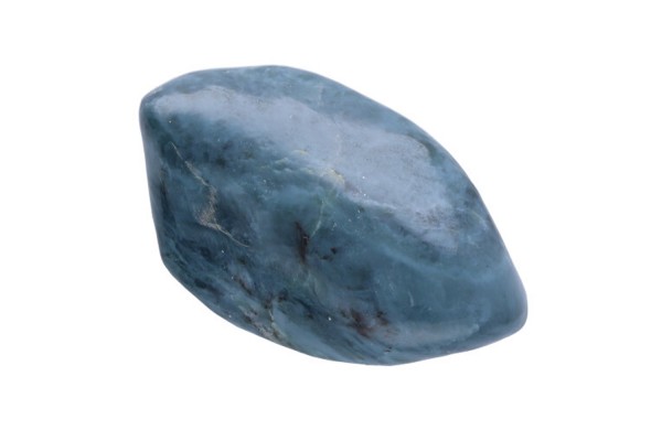 Trommelstein 20 bis 30mm aus blauer Jade