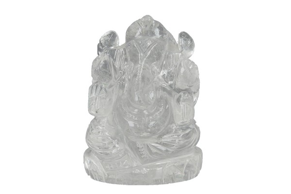 Ganesha 59x78x58mm aus Bergkristall